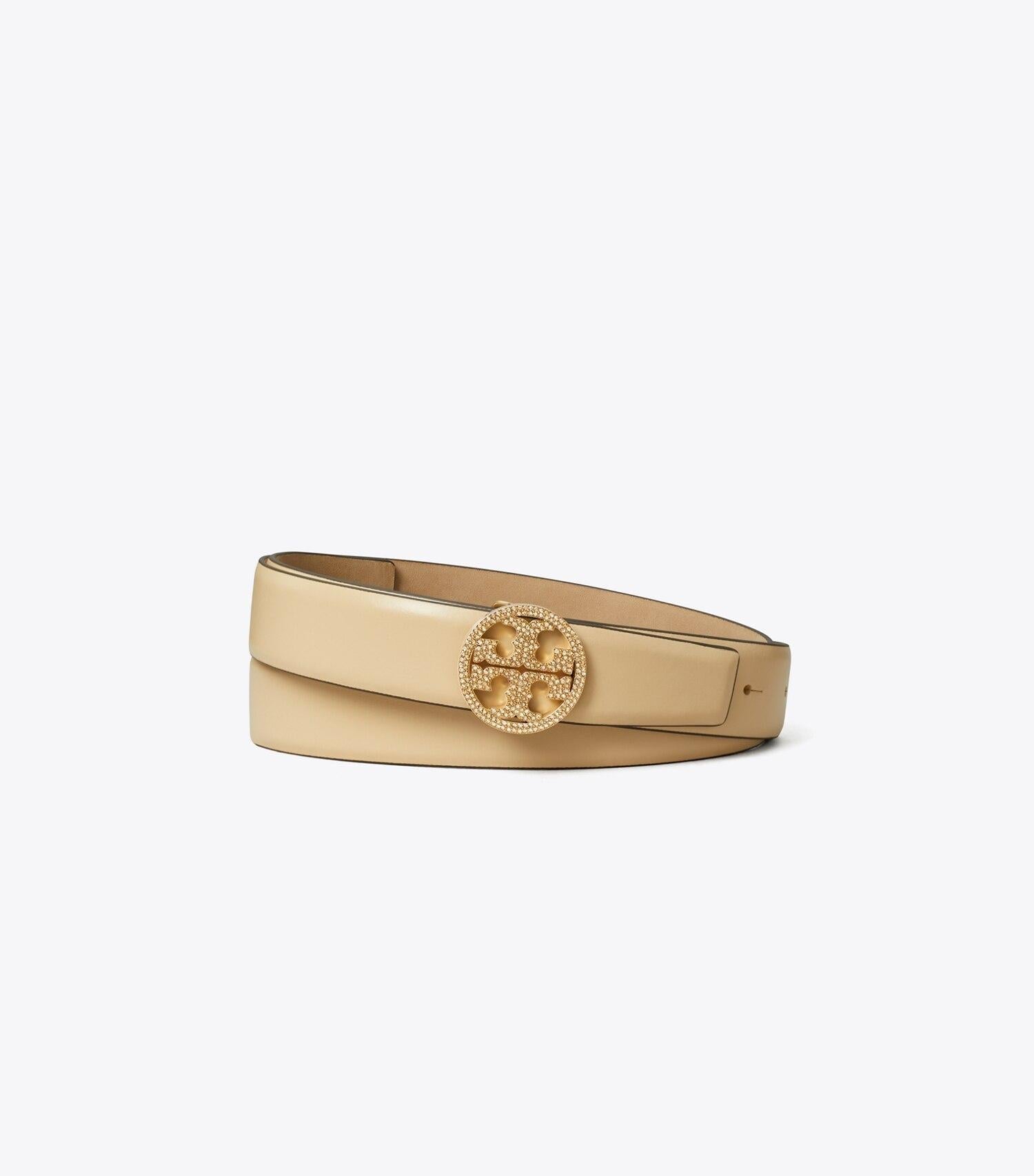 1" Miller Smooth Leather Pav�� Logo Belt