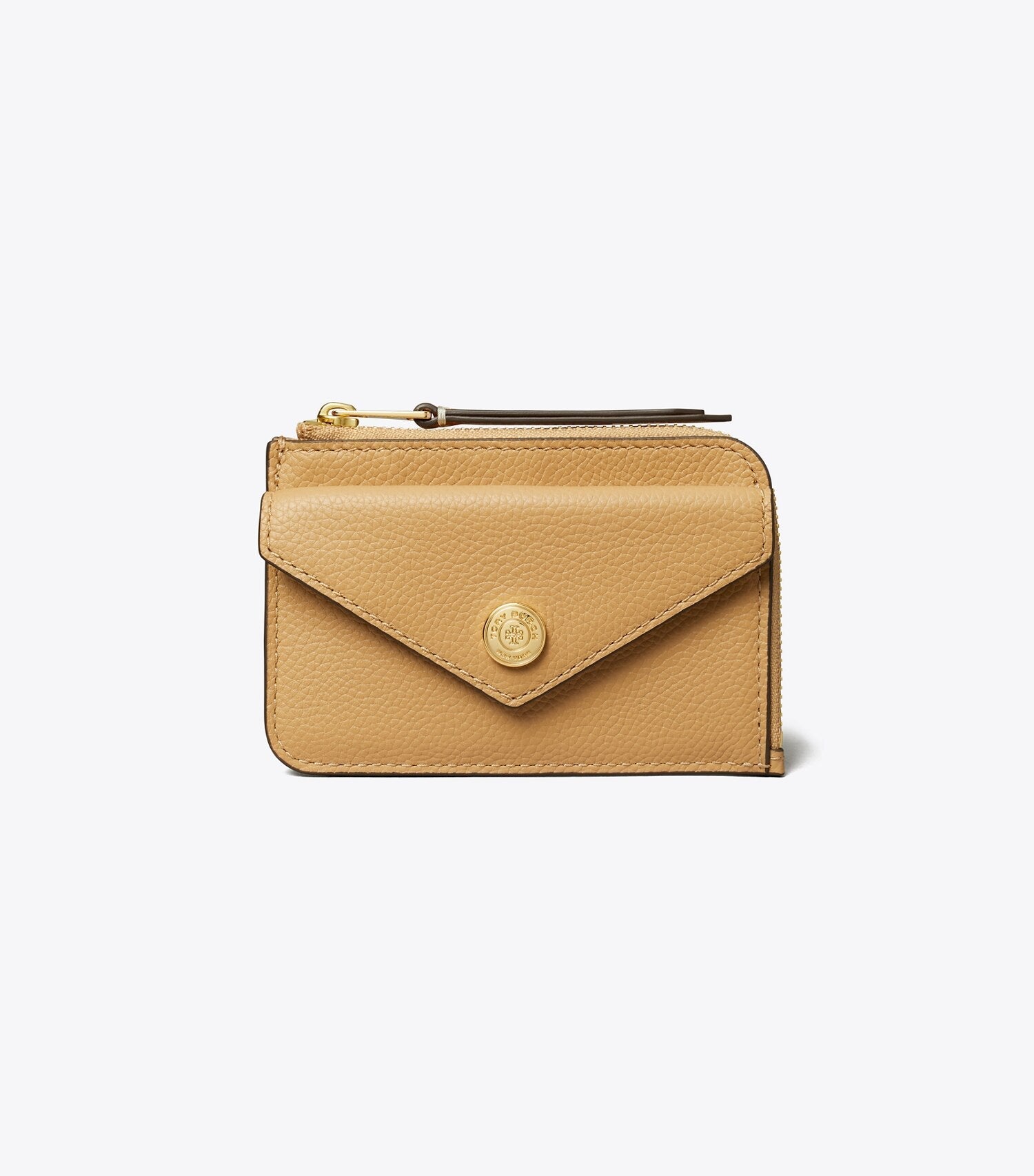 Pebble Envelope Zip Card Case