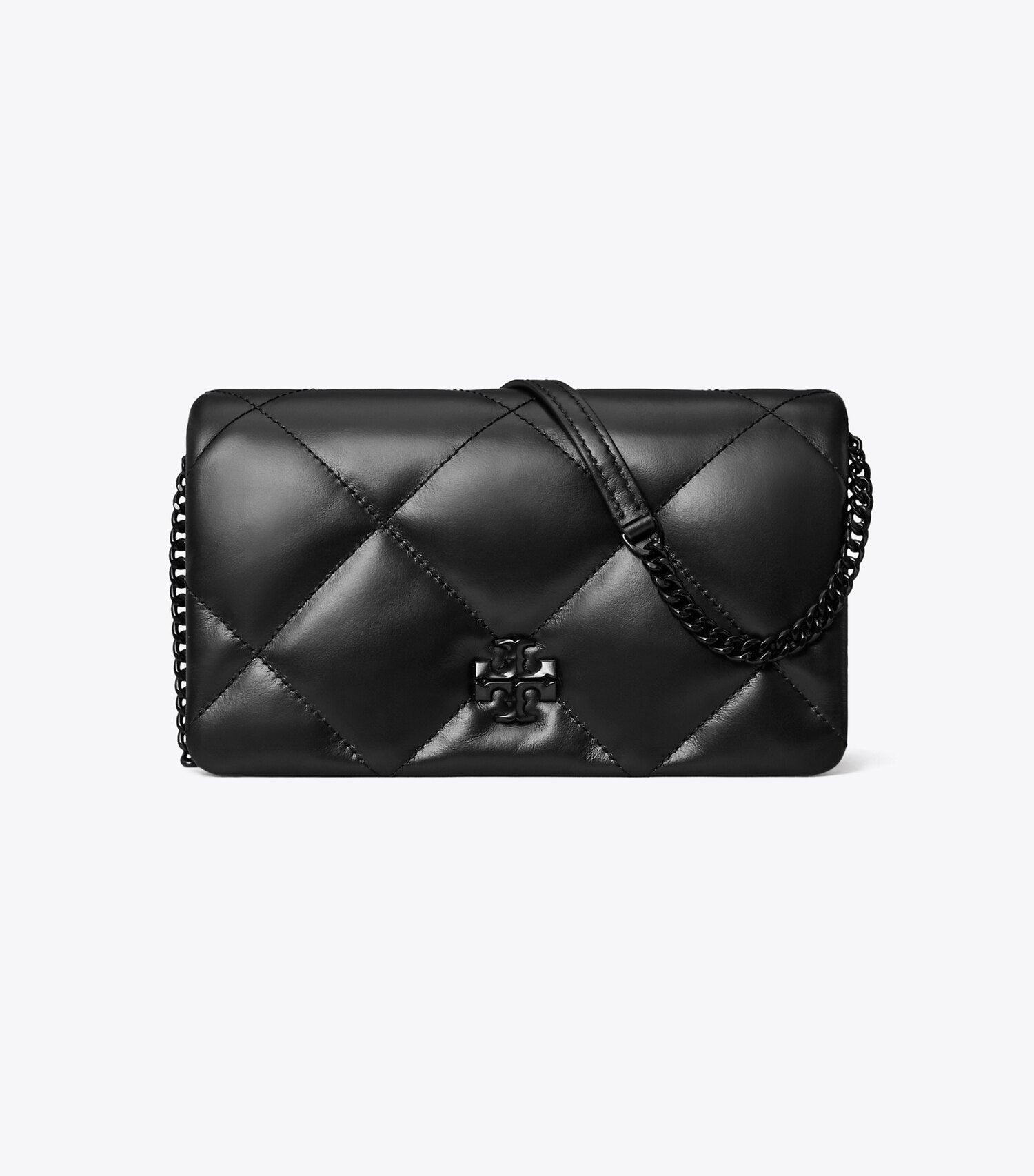 Kira Diamond Quilt Chain Wallet