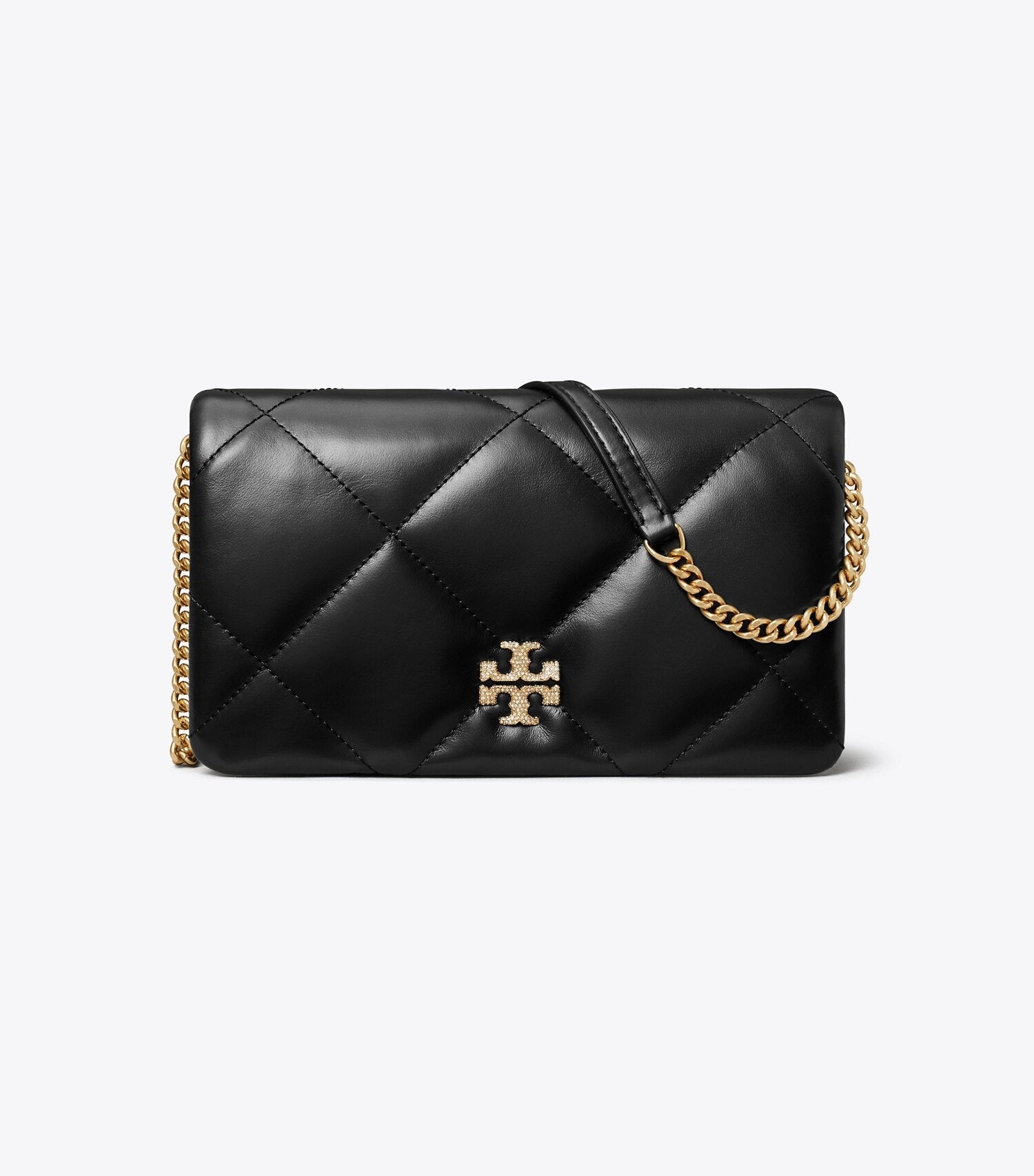 Kira Diamond Quilt Pav�� Logo Crossbody