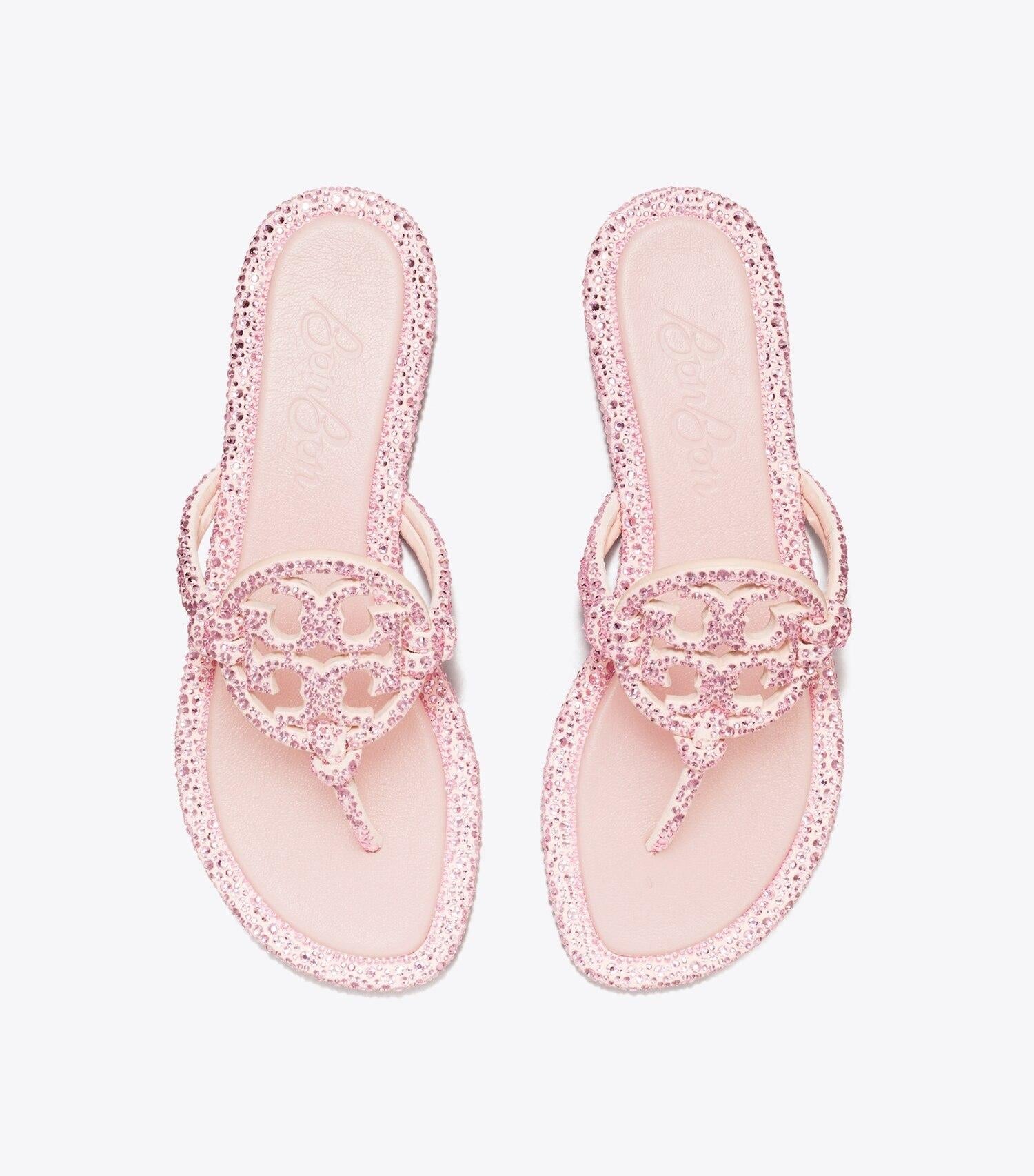 TB x BonBon Miller Knotted Crystal Sandal