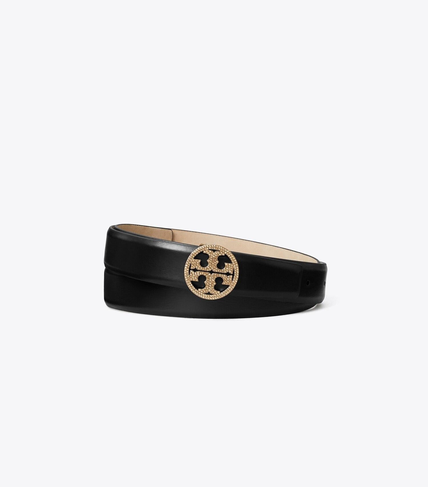 1" Miller Smooth Leather Pav�� Logo Belt