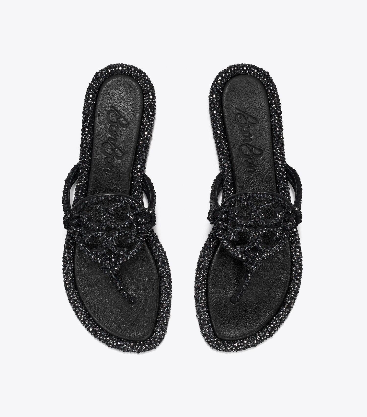 TB x BonBon Miller Knotted Crystal Sandal